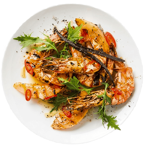 Prawn plate (براون بلاتي)